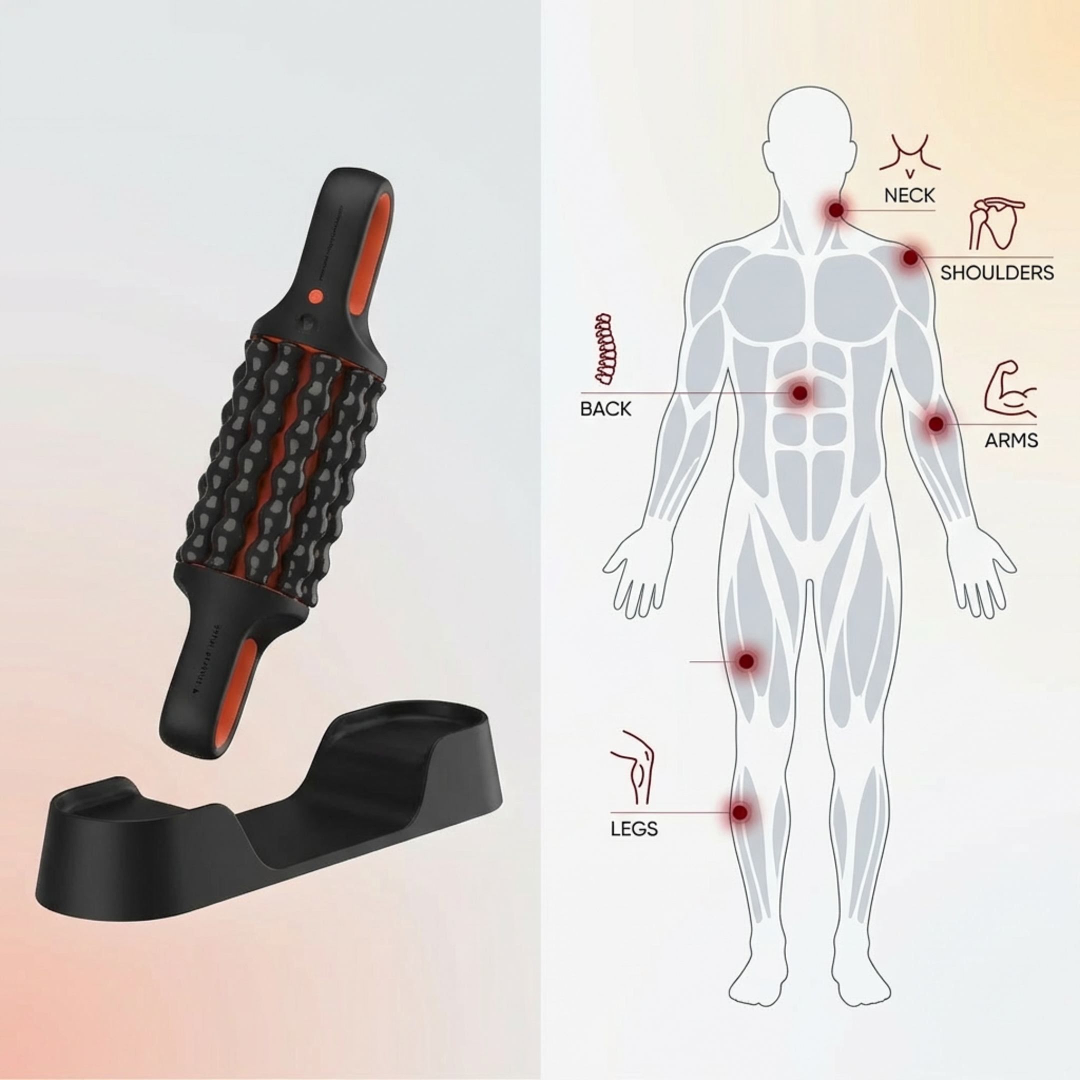 MIGVITA Rechargeable Roll Massager