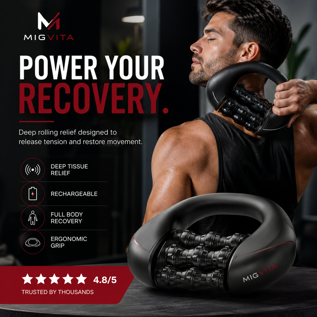 MIGVITA vip Rechargeable Roll Massager