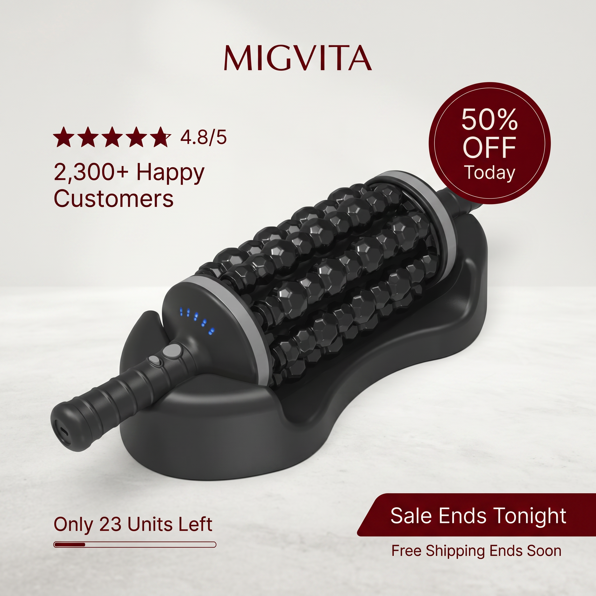 MIGVITA Rechargeable Roll Massager