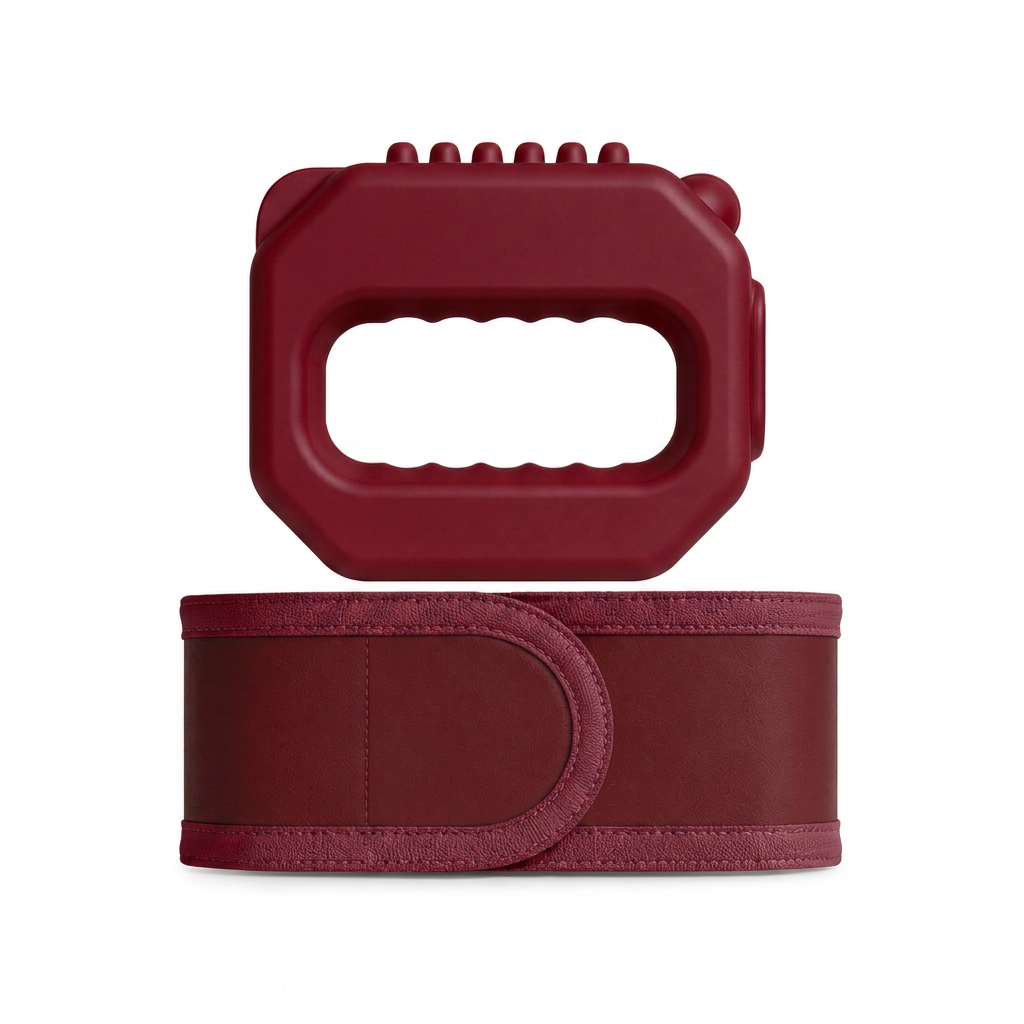 MIGVITA waist training kit: rechargeable roll massager and adjustable core belt