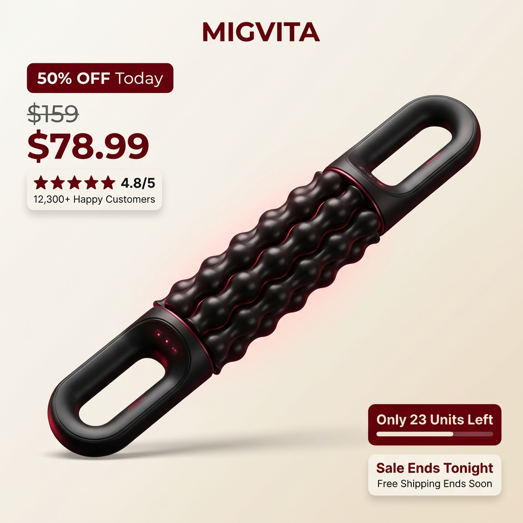 MIGVITA Rechargeable Roll Massager